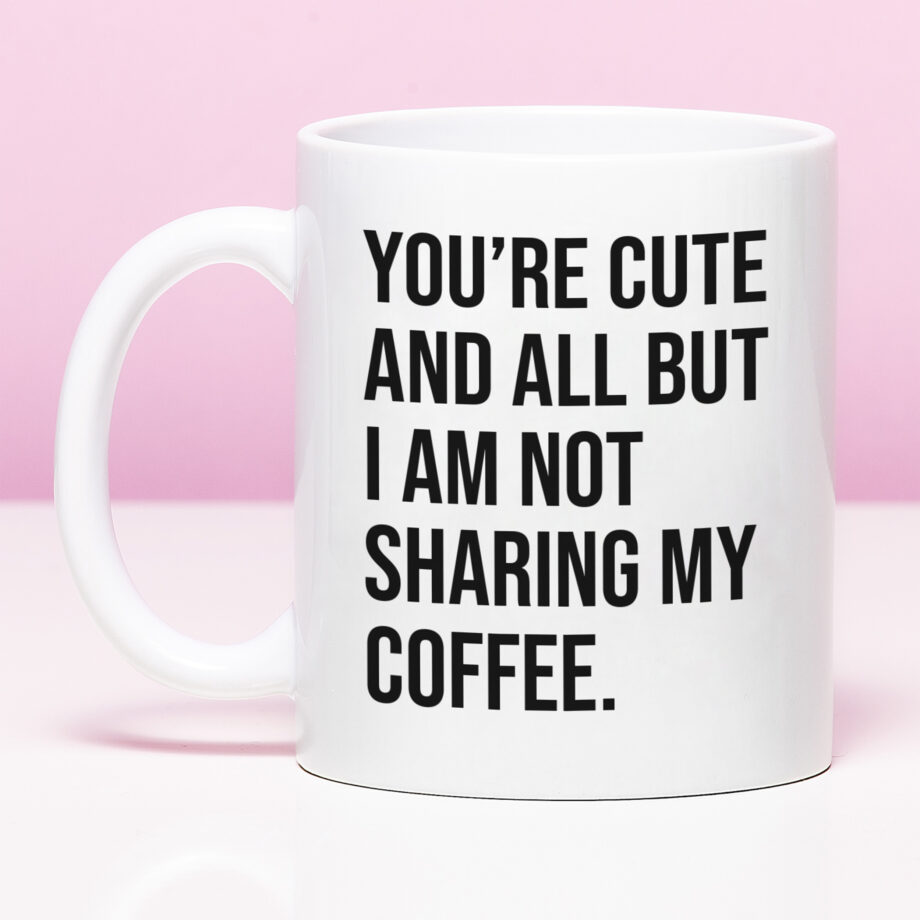 Mok Not sharing my coffee