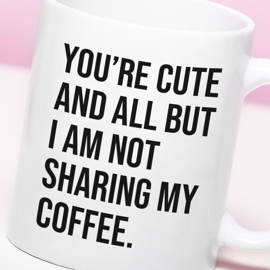 Mok Not sharing my coffee