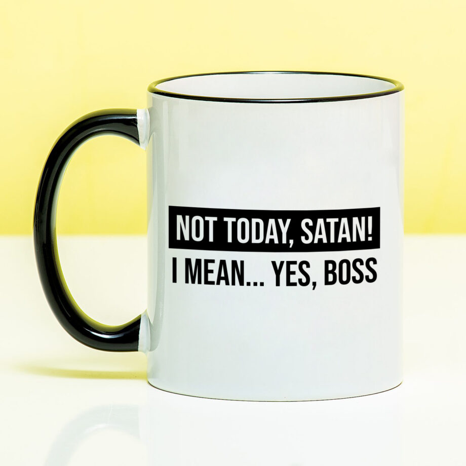 Mok Not today satan! I mean... Yes, boss