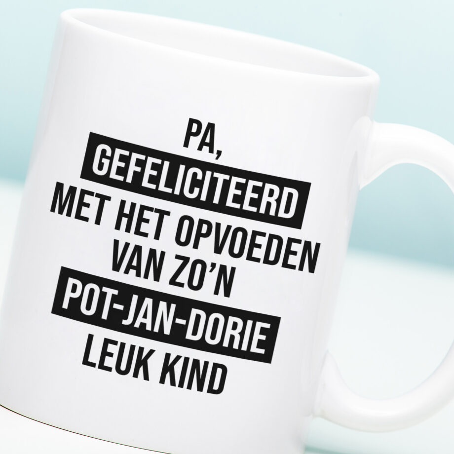 Mok Pa, gefeliciteerd met het opvoeden