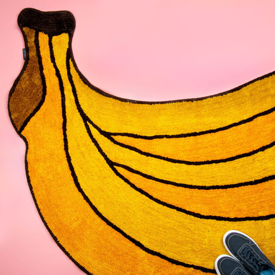 Banaan vloerkleed