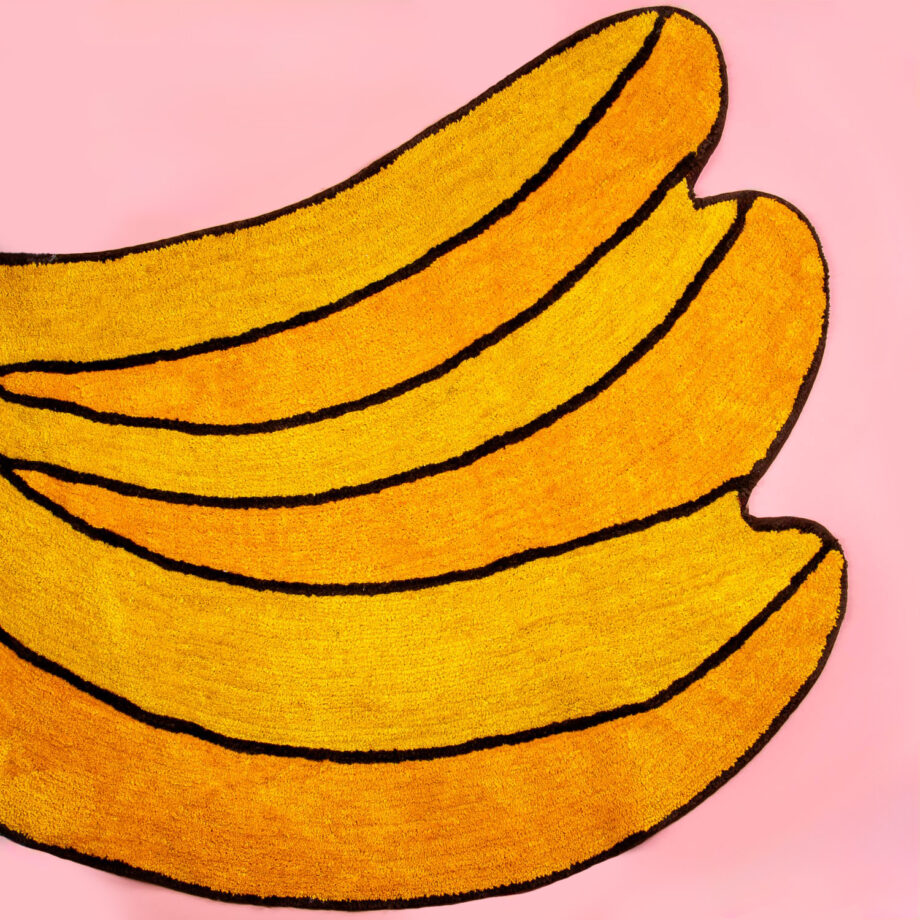Banaan vloerkleed