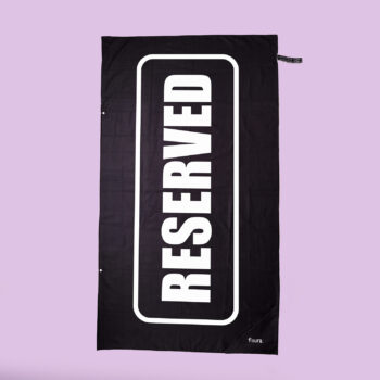 Reserved strandlaken
