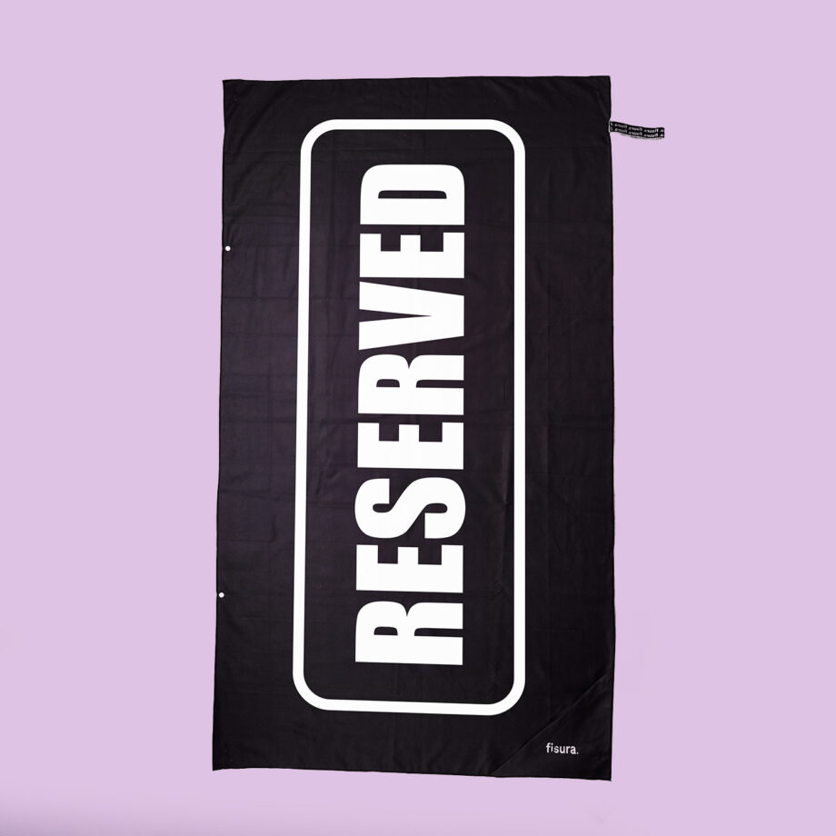 Reserved strandlaken
