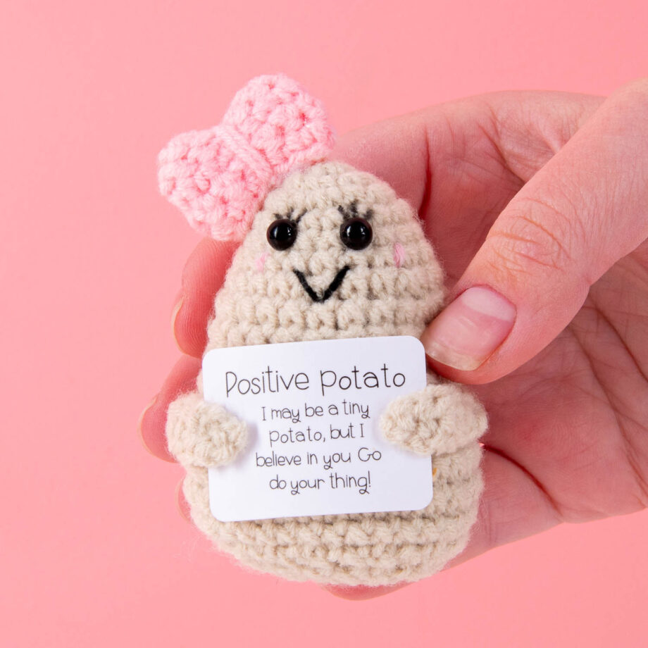 Positive potato met strikje