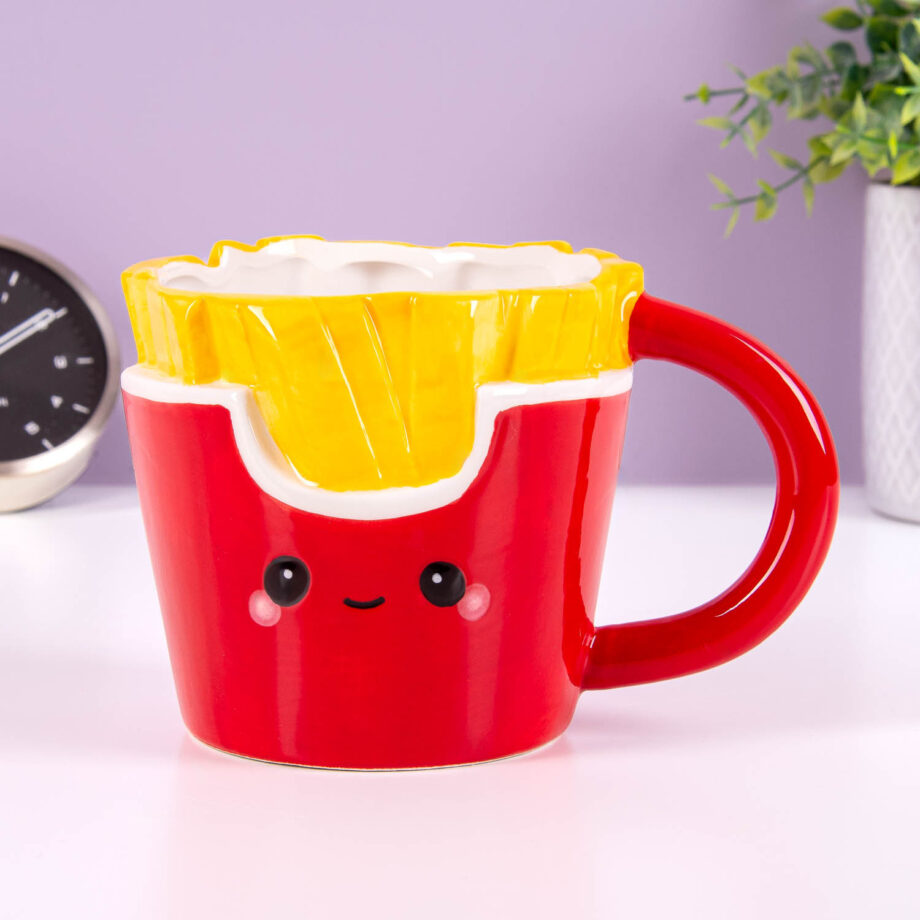 Kawaii French fries mok